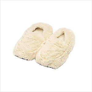 Fully microwavable heated plush soft slippers - Gifteee. Find cool & unique gifts for men, women and kids
