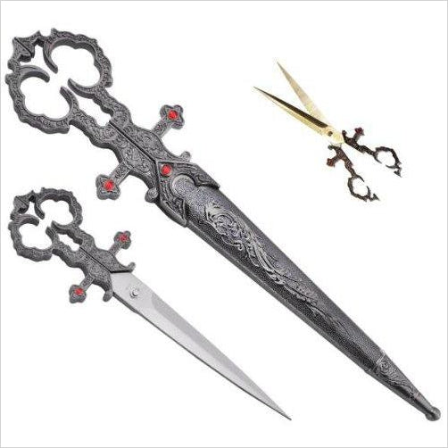 Medieval Renaissance Scissors Bodice Dagger Dirk Knife - Gifteee Unique & Unusual gifts, Cool gift ideas