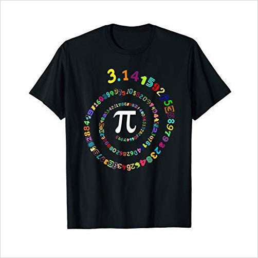 Pi Spiral Shirt for Pi Day - Gifteee Unique & Unusual gifts, Cool gift ideas