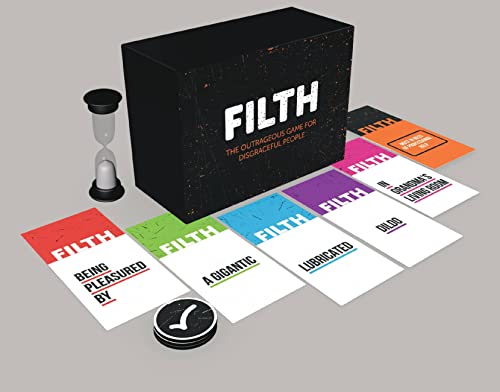 Filth: The outrageous game for disgraceful people - Gifteee Unique & Unusual gifts, Cool gift ideas