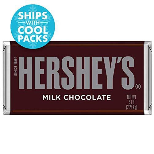 HERSHEY'S Chocolate Bar, 5 Pounds - Gifteee Unique & Unusual gifts, Cool gift ideas