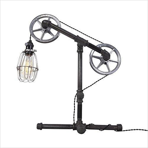 Industrial Table Lamp - Gifteee. Find cool & unique gifts for men, women and kids