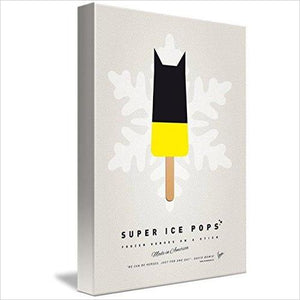 Wall Art Print "My SUPERHERO ICE POP - BATMAN" by Chungkong Art - Gifteee. Find cool & unique gifts for men, women and kids