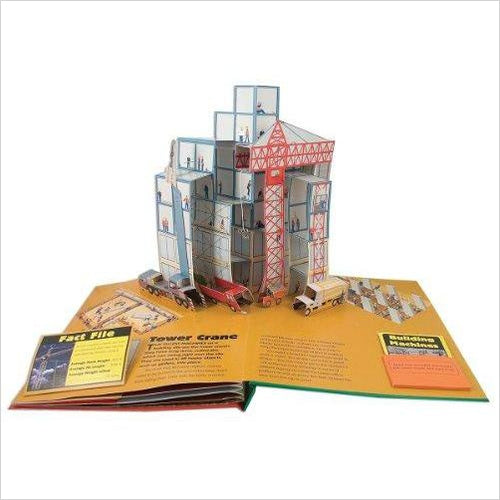 The Amazing Pop-Up Book of Big Machines - Gifteee. Find cool & unique gifts for men, women and kids
