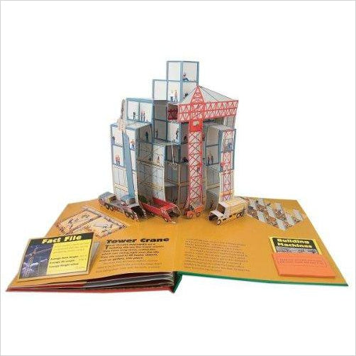 The Amazing Pop-Up Book of Big Machines - Gifteee Unique & Unusual gifts, Cool gift ideas