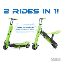 Load image into Gallery viewer, VIRO Rides Vega 2-in-1 Transforming Electric Scooter &amp; Mini Bike - Gifteee. Find cool &amp; unique gifts for men, women and kids

