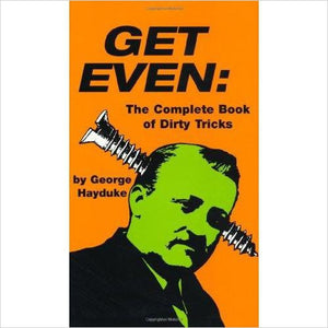 Get Even: The Complete Book Of Dirty Tricks - Gifteee. Find cool & unique gifts for men, women and kids