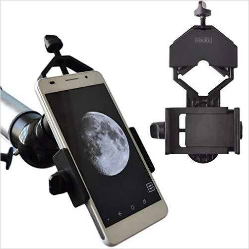 Telescope - Cell Phone Adapter Mount - Gifteee Unique & Unusual gifts, Cool gift ideas