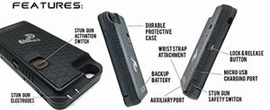 Stun Gun Weatherproof Phone Case - Gifteee. Find cool & unique gifts for men, women and kids