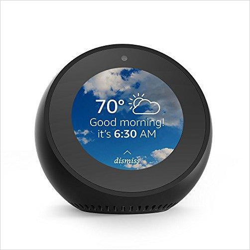 Echo Spot - Smart Display with Alexa - Gifteee. Find cool & unique gifts for men, women and kids