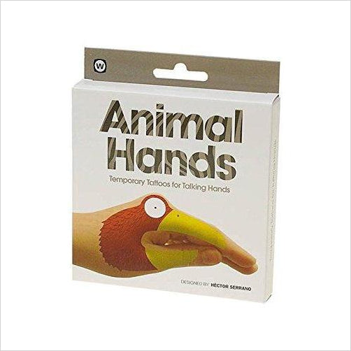 Animal Hands Temporary Tattoos (8 Count) - Gifteee Unique & Unusual gifts, Cool gift ideas