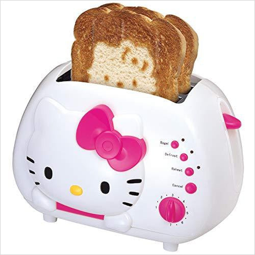 Hello Kitty Slot Toaster - Gifteee Unique & Unusual gifts, Cool gift ideas