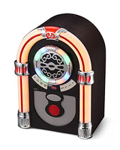 Load image into Gallery viewer, Retro Tabletop Jukebox with Bluetooth &amp; FM Radio
