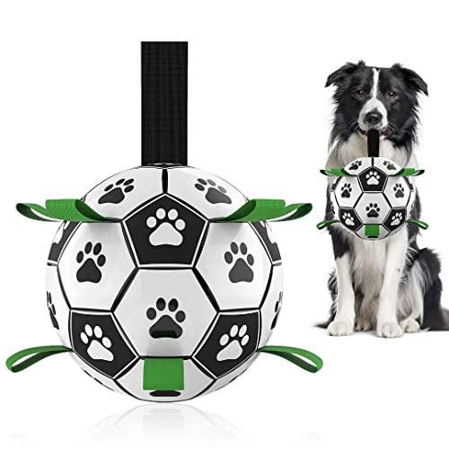 Soccer Ball with Straps Dog Toy - Gifteee Unique & Unusual gifts, Cool gift ideas