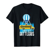 Load image into Gallery viewer, Straight Out The Battle Bus Gamer Video T-Shirt
