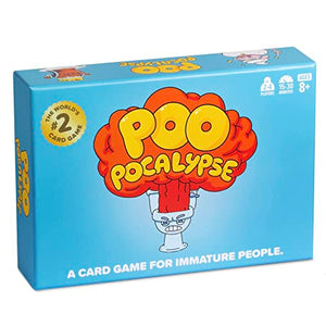 Poo Pocalypse - The Hilarious Card Game for Immature People - Gifteee - Unique Gifts | Cool Gift Ideas for Kids, Men and Women
