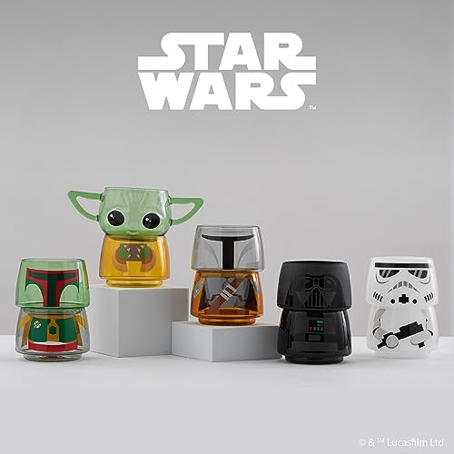 Stackable Star Wars Drinking Glasses - Gifteee Unique & Unusual gifts, Cool gift ideas