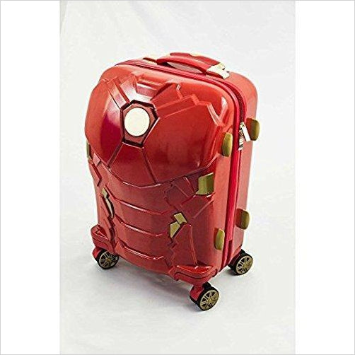Iron Man Lightweight Carry On Luggage - Gifteee. Find cool & unique gifts for men, women and kids