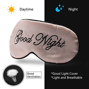 Silk Sleep Eye Mask - Gifteee Unique & Unusual gifts, Cool gift ideas