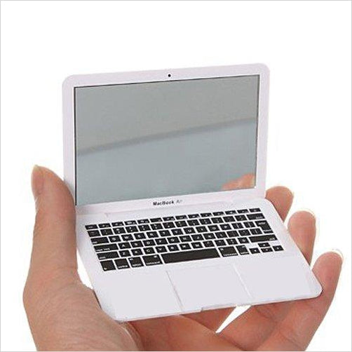 Mini Macbook Air Style Portable Mirror - Gifteee Unique & Unusual gifts, Cool gift ideas