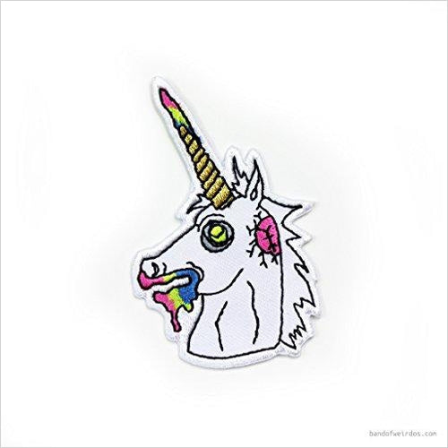 ZOMBIE UNICORN PATCH - Gifteee. Find cool & unique gifts for men, women and kids