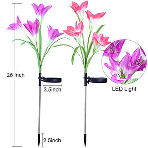 Solar Flower Shaped Garden Lights - Gifteee. Find cool & unique gifts for men, women and kids