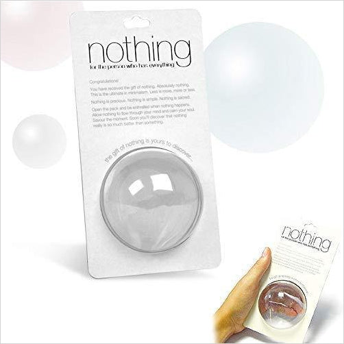 Gift of Nothing - Gifteee Unique & Unusual gifts, Cool gift ideas