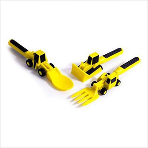 Constructive Eating - Set of Construction Utensils - Gifteee. Find cool & unique gifts for men, women and kids