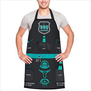 BBQ Expert Apron - Multiple Pockets - Gifteee - Unique Gifts | Cool Gift Ideas for Kids, Men and Women