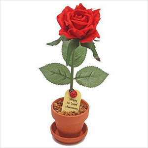 Potted Paper Rose - Gifteee Unique & Unusual gifts, Cool gift ideas