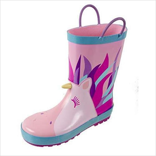 Unicorn Printed Waterproof Rain Boots - Gifteee Unique & Unusual gifts, Cool gift ideas