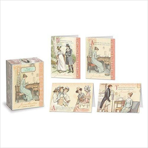 Jane Austen Note Cards - Pride and Prejudice - Gifteee Unique & Unusual gifts, Cool gift ideas