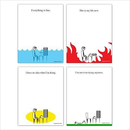 Memo Pads Bundle (4 Items) - Gifteee Unique & Unusual gifts, Cool gift ideas
