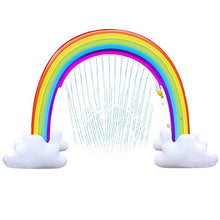 Load image into Gallery viewer, Inflatable Rainbow Unicorn Arch Sprinkler - Gifteee. Find cool &amp; unique gifts for men, women and kids
