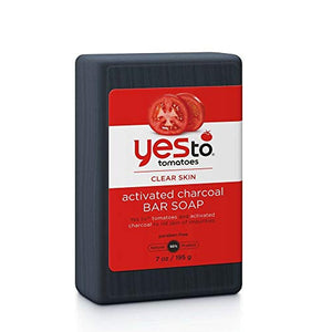Activated Charcoal with Tomato Extracts and Sunflower Seed Oil Face, Body Soap - Gifteee. Find cool & unique gifts for men, women and kids