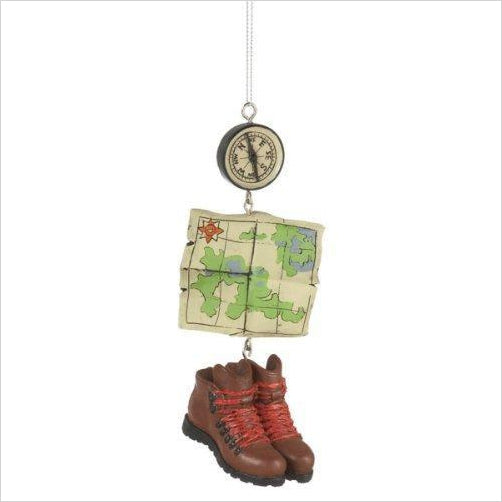 Hiking Compass Christmas Ornament - Gifteee. Find cool & unique gifts for men, women and kids