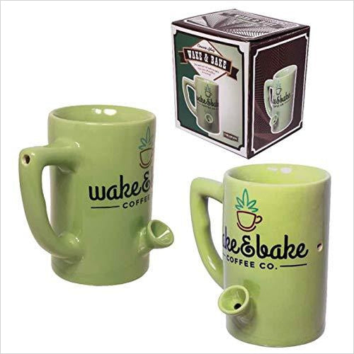 Wake & Bake Coffee Mug - Gifteee. Find cool & unique gifts for men, women and kids