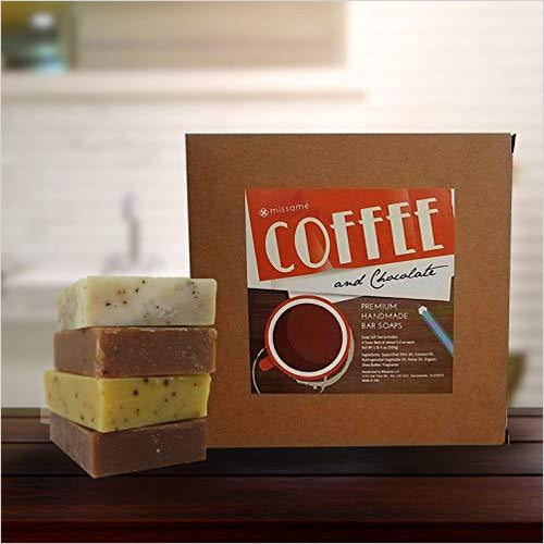 Coffee And Chocolate Scented Handmade Bar Soap - Gifteee. Find cool & unique gifts for men, women and kids