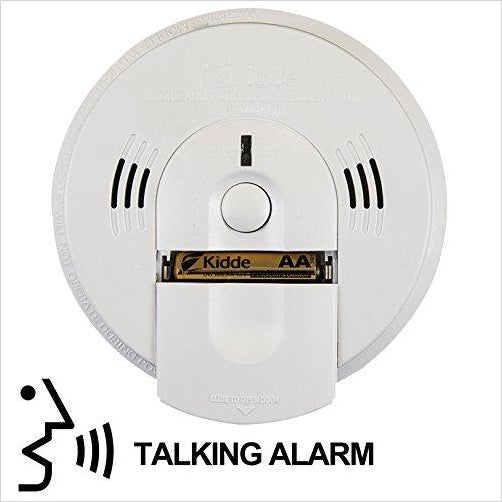 Battery-Operated Combination Smoke/Carbon Monoxide Alarm with Voice Warning - Gifteee. Find cool & unique gifts for men, women and kids