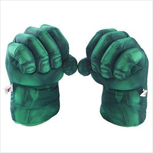 Hulk Smash Hands Fists Big Soft Plush Gloves - Gifteee. Find cool & unique gifts for men, women and kids