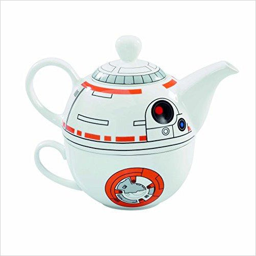 Star Wars BB-8 Ceramic Teapot and Cup Set - Gifteee Unique & Unusual gifts, Cool gift ideas