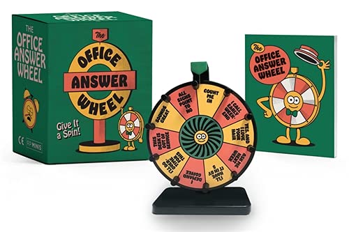 The Office Answer Wheel: Give It a Spin! - Gifteee Unique & Unusual gifts, Cool gift ideas