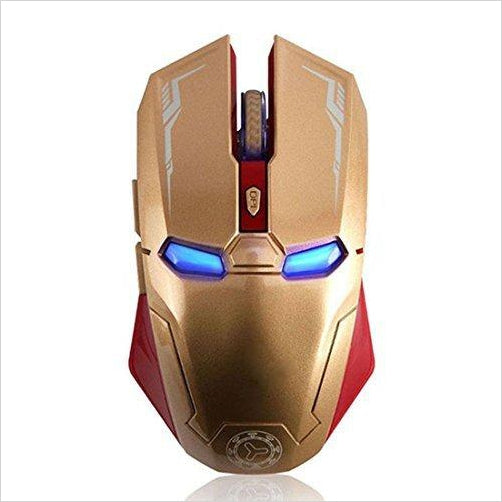 Iron Man Wireless Gaming Mouse - Gifteee Unique & Unusual gifts, Cool gift ideas