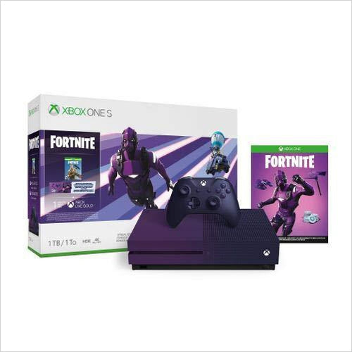 Xbox One S 1TB Console - Fortnite Battle Royale Special Edition Bundle - Gifteee. Find cool & unique gifts for men, women and kids