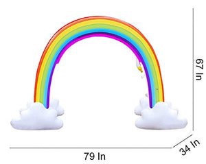 Inflatable Rainbow Unicorn Arch Sprinkler - Gifteee. Find cool & unique gifts for men, women and kids