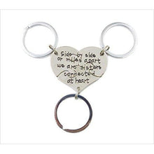Load image into Gallery viewer, 3 Piece of Sisters Keychain - Gifteee. Find cool &amp; unique gifts for men, women and kids
