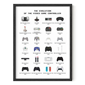 Retro Video Games Poster - Gifteee - Unique Gifts | Cool Gift Ideas for Kids, Men and Women
