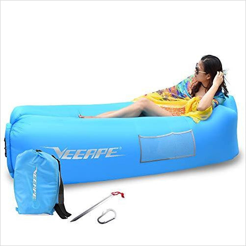 Air Sofa - Quickly Inflatable Portable Couch - Gifteee Unique & Unusual gifts, Cool gift ideas