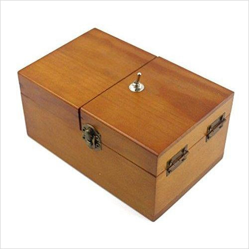 Wooden Useless Box - Gifteee Unique & Unusual gifts, Cool gift ideas