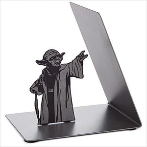 Star Wars Yoda Metal Bookend - Gifteee. Find cool & unique gifts for men, women and kids